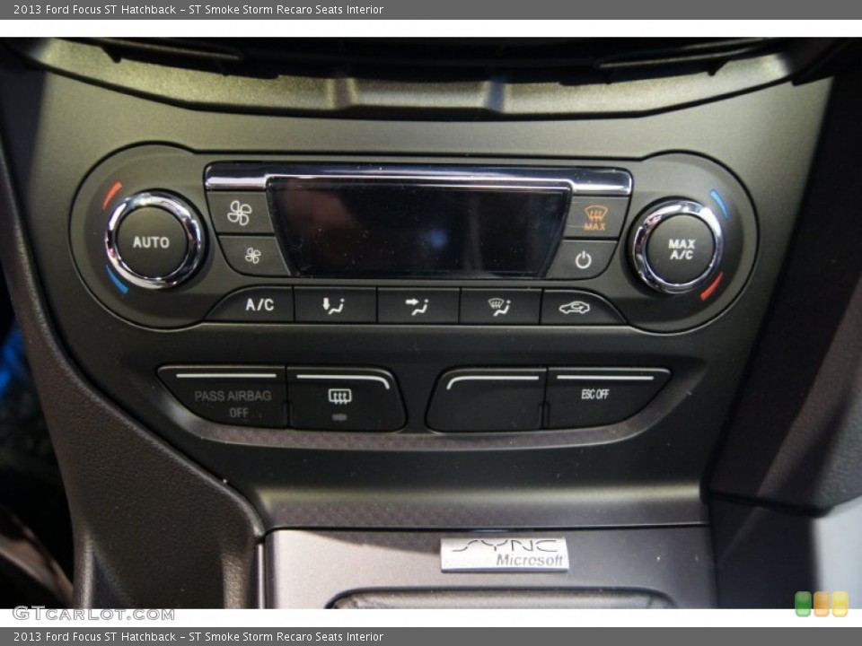 ST Smoke Storm Recaro Seats Interior Controls for the 2013 Ford Focus ST Hatchback #71960137