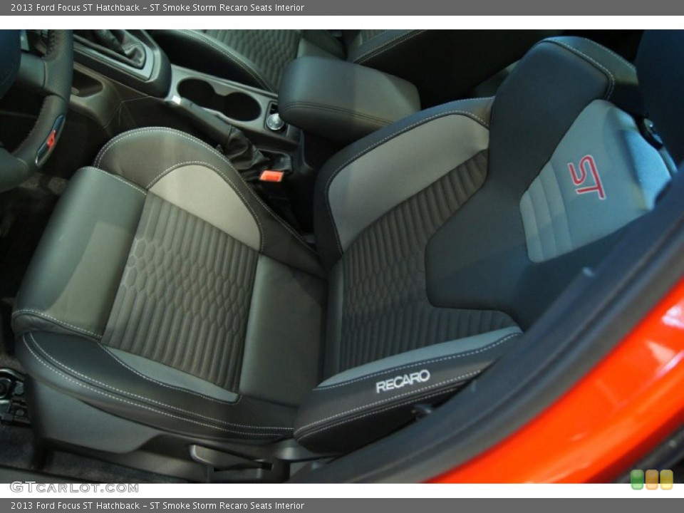 ST Smoke Storm Recaro Seats Interior Front Seat for the 2013 Ford Focus ST Hatchback #71960254
