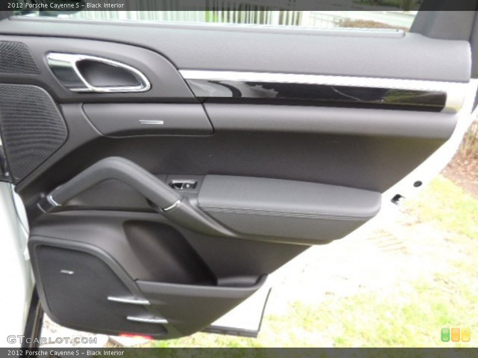 Black Interior Door Panel for the 2012 Porsche Cayenne S #71960503