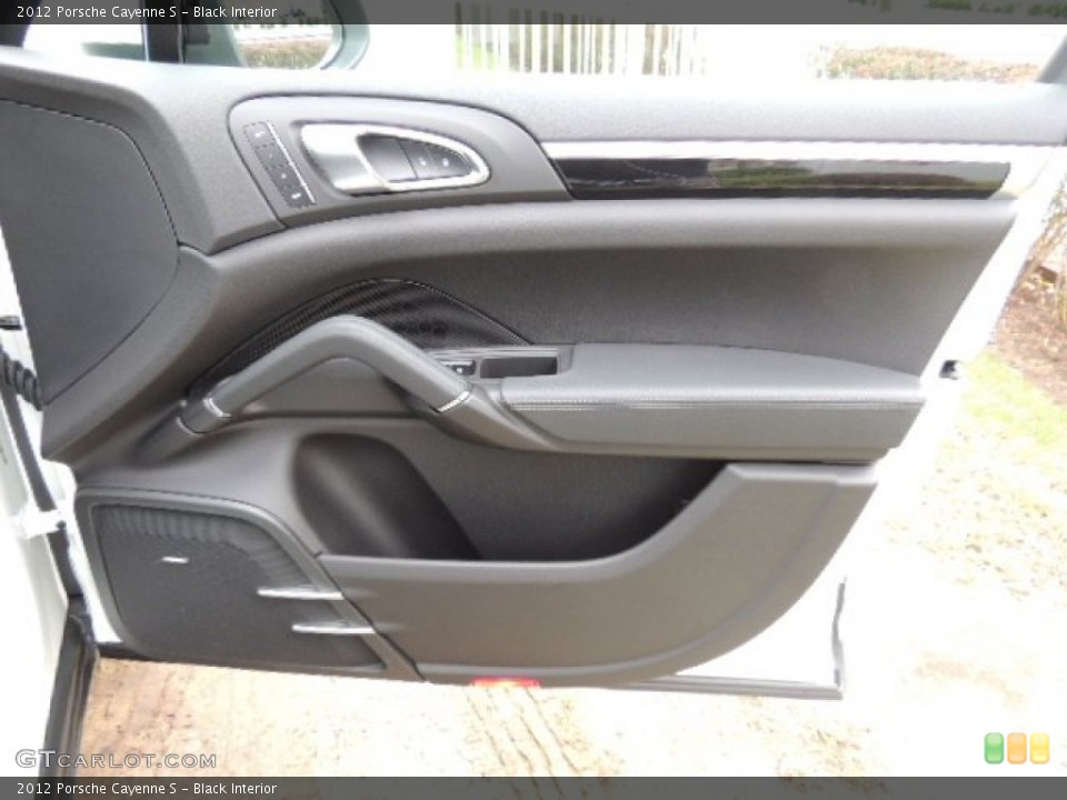 Black Interior Door Panel for the 2012 Porsche Cayenne S #71960545