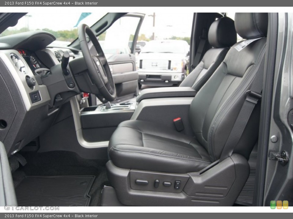 Black Interior Photo for the 2013 Ford F150 FX4 SuperCrew 4x4 #71960560