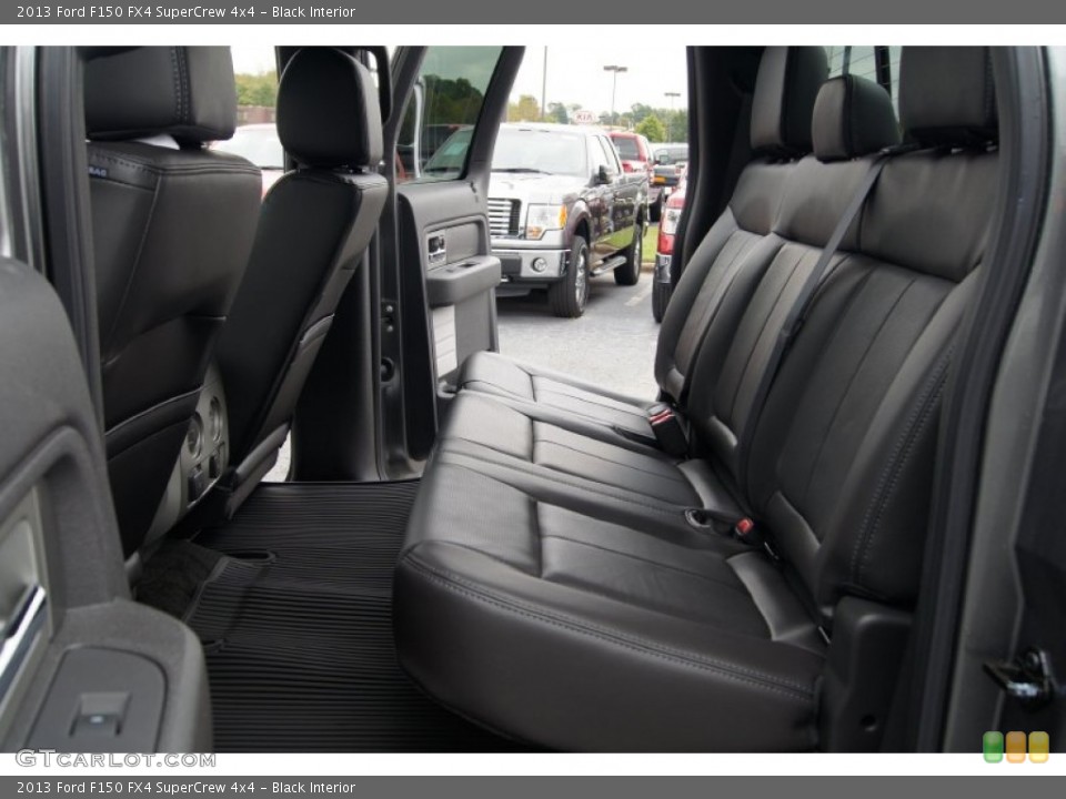 Black Interior Photo for the 2013 Ford F150 FX4 SuperCrew 4x4 #71960581