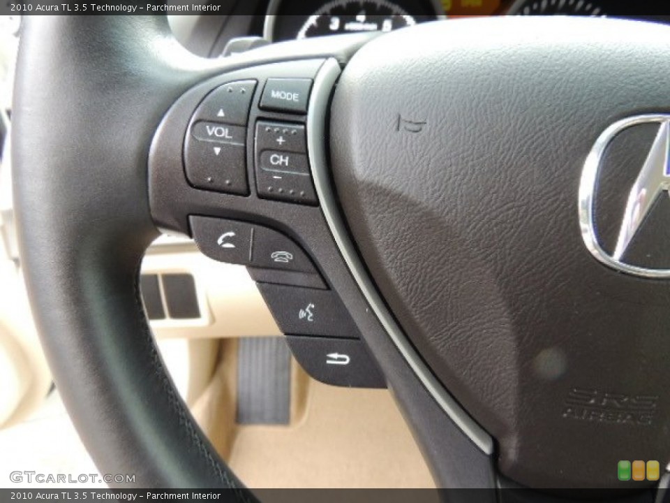 Parchment Interior Controls for the 2010 Acura TL 3.5 Technology #71960833