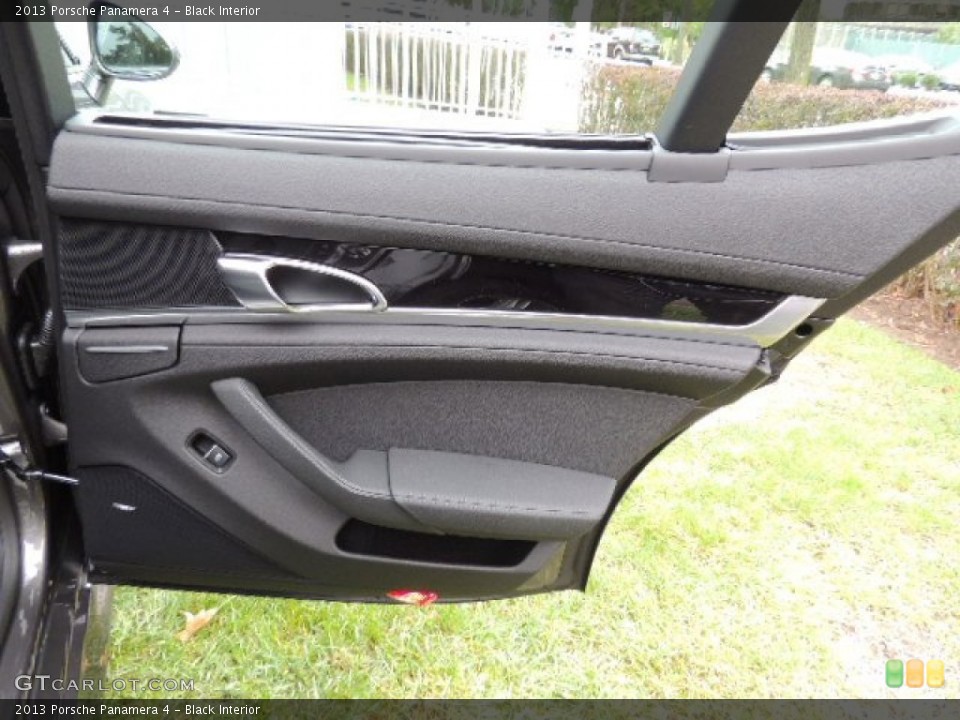 Black Interior Door Panel for the 2013 Porsche Panamera 4 #71961929