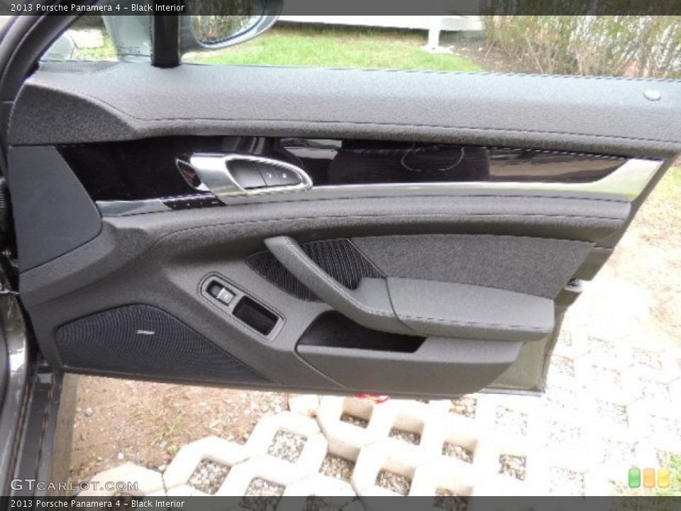 Black Interior Door Panel for the 2013 Porsche Panamera 4 #71961967