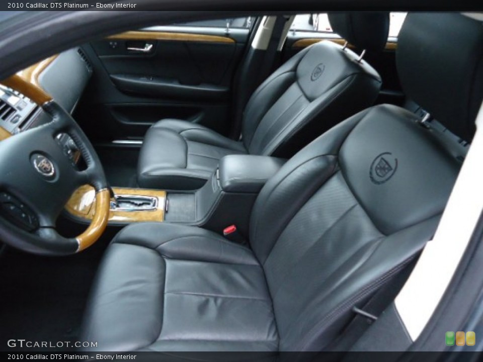 Ebony Interior Photo for the 2010 Cadillac DTS Platinum #71969428