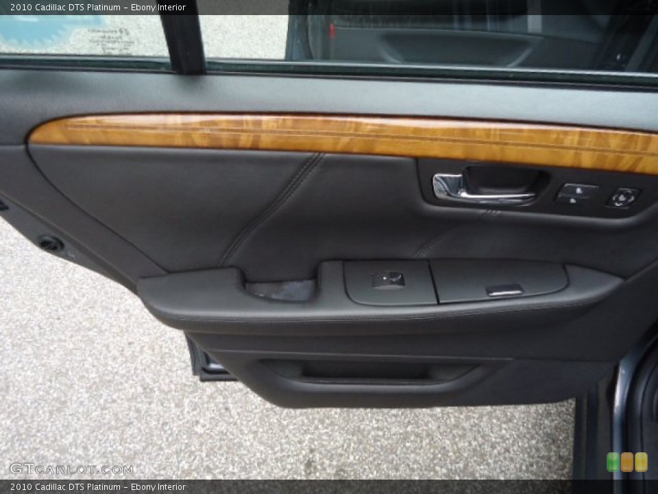 Ebony Interior Door Panel for the 2010 Cadillac DTS Platinum #71969475