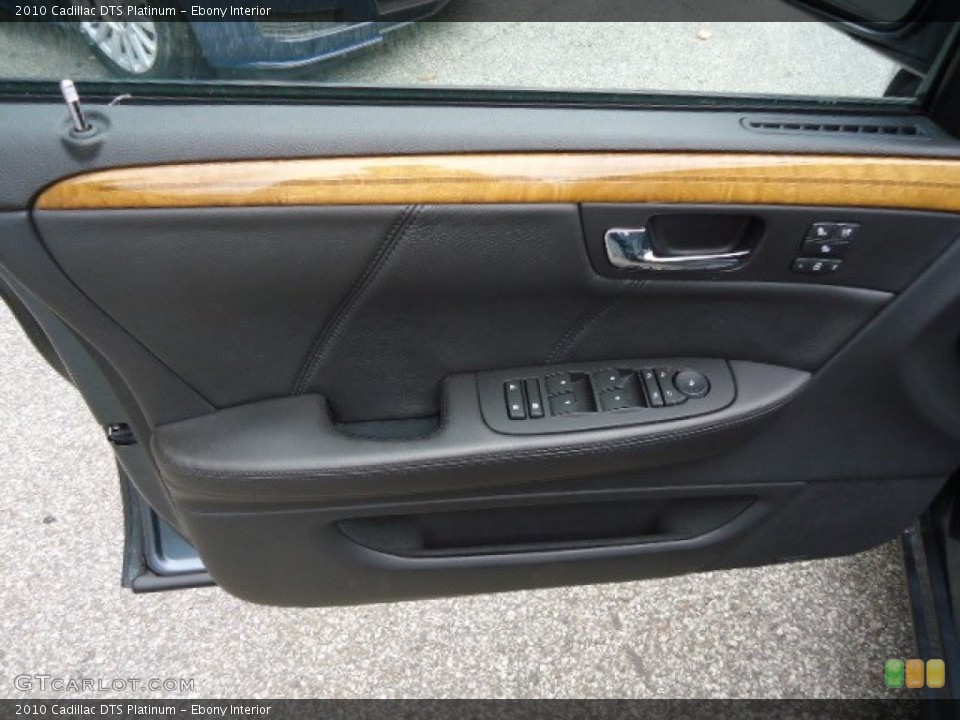 Ebony Interior Door Panel for the 2010 Cadillac DTS Platinum #71969494