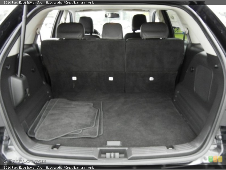 Sport Black Leather/Grey Alcantara Interior Trunk for the 2010 Ford Edge Sport #71973003