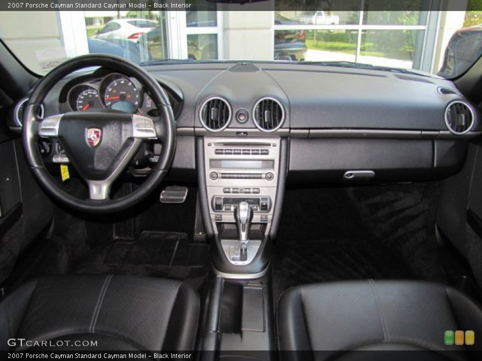 Black Interior Dashboard for the 2007 Porsche Cayman  #71973063