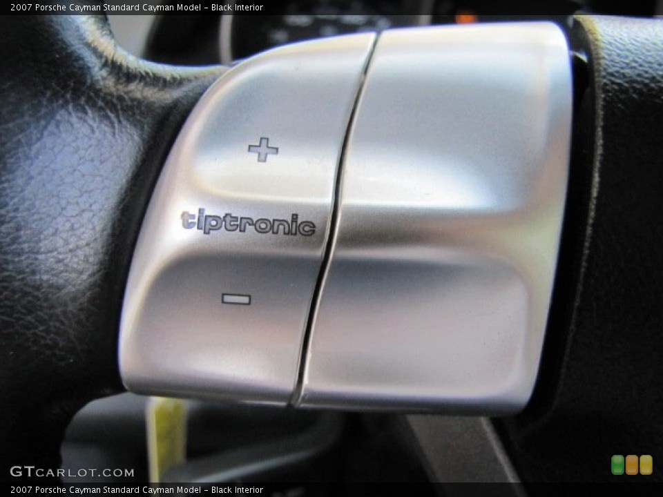 Black Interior Controls for the 2007 Porsche Cayman  #71973324