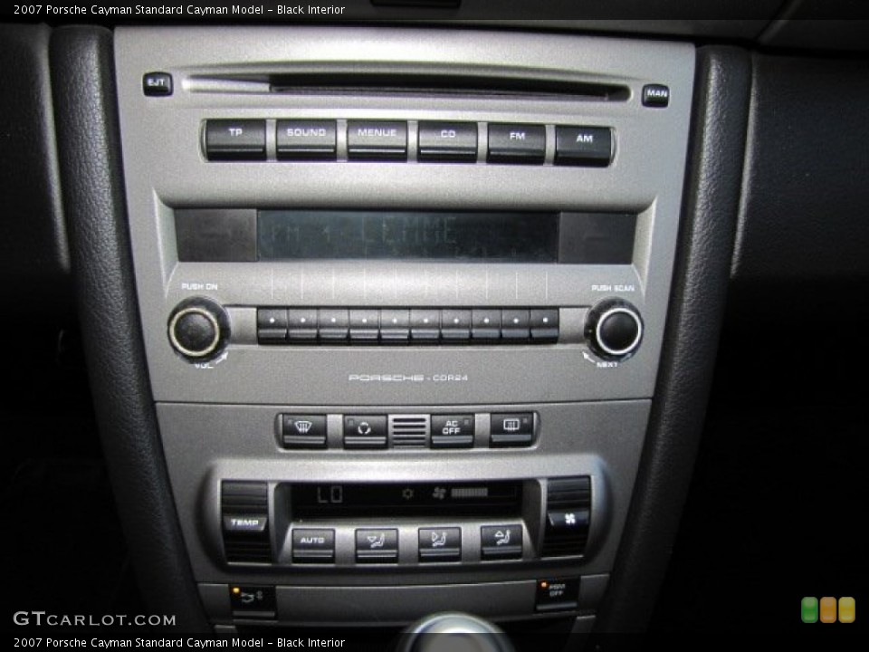 Black Interior Controls for the 2007 Porsche Cayman  #71973379