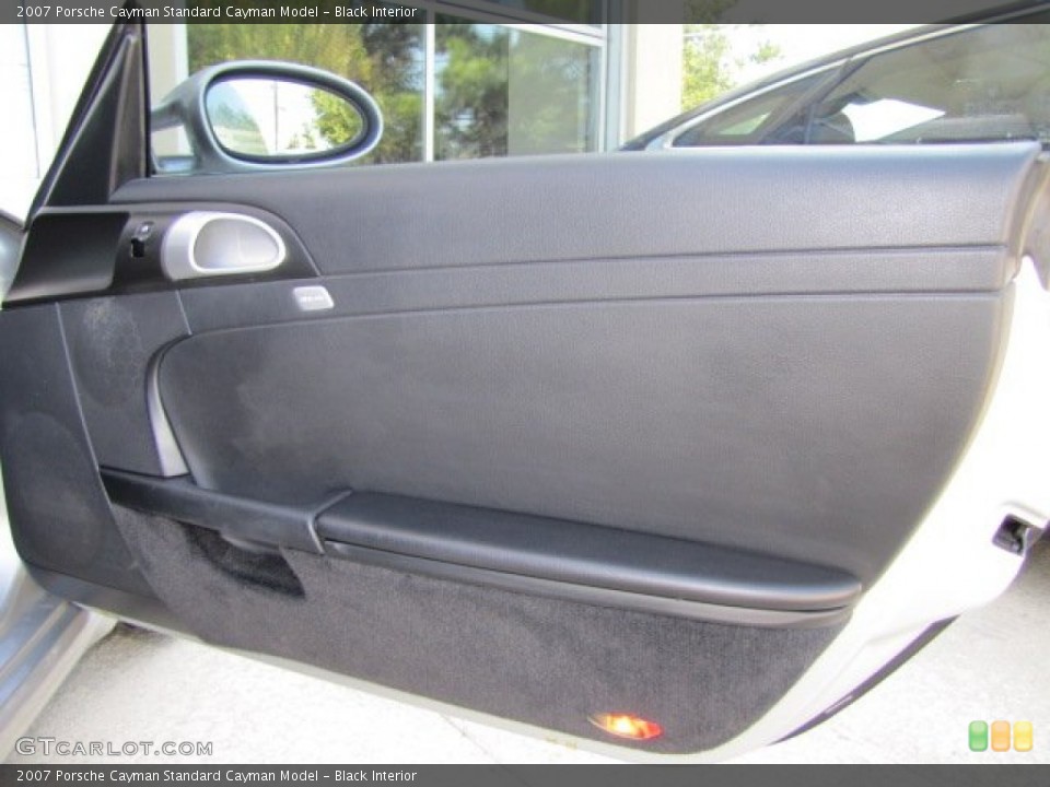 Black Interior Door Panel for the 2007 Porsche Cayman  #71973664