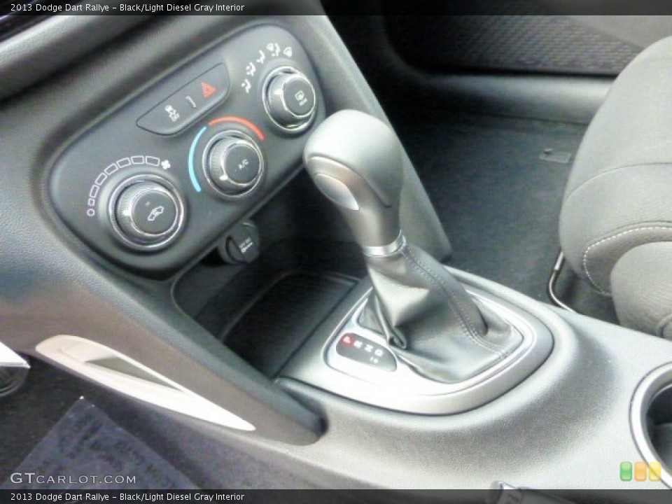 Black/Light Diesel Gray Interior Transmission for the 2013 Dodge Dart Rallye #71975170