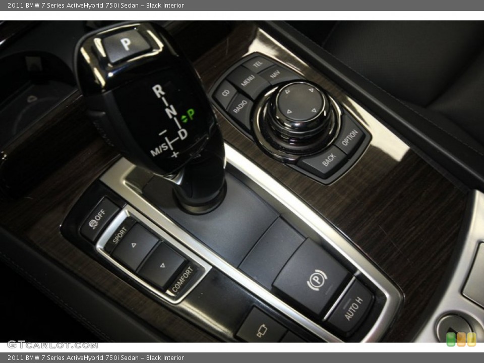 Black Interior Transmission for the 2011 BMW 7 Series ActiveHybrid 750i Sedan #71976799