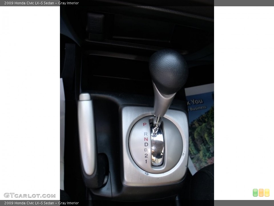 Gray Interior Transmission for the 2009 Honda Civic LX-S Sedan #71978554