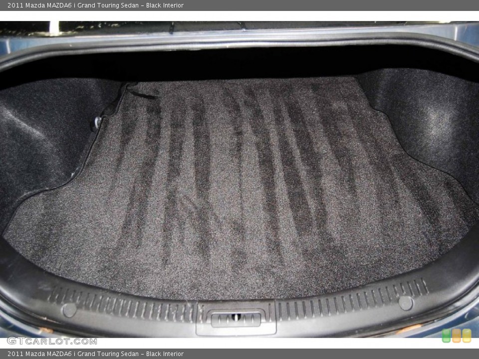 Black Interior Trunk for the 2011 Mazda MAZDA6 i Grand Touring Sedan #71984004