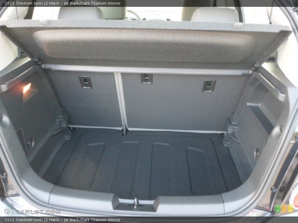 Jet Black/Dark Titanium Interior Trunk for the 2013 Chevrolet Sonic LS Hatch #71989542