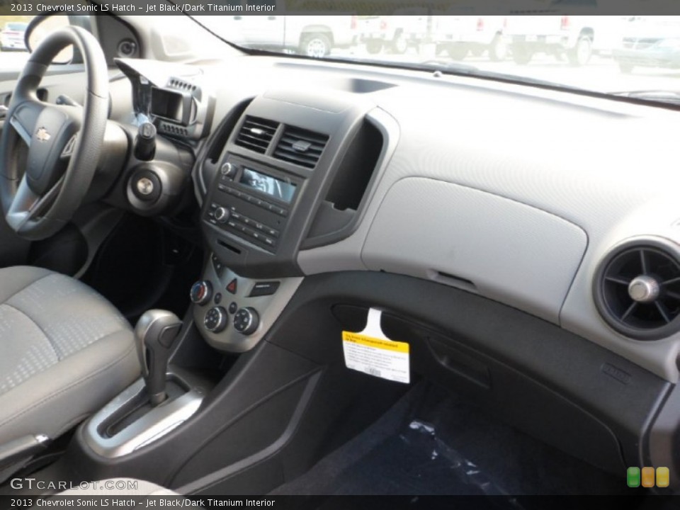 Jet Black/Dark Titanium Interior Dashboard for the 2013 Chevrolet Sonic LS Hatch #71989662