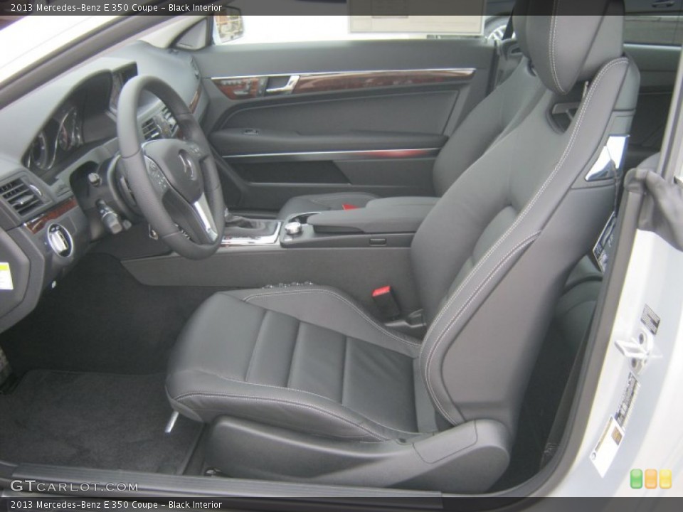 Black Interior Photo for the 2013 Mercedes-Benz E 350 Coupe #71990265