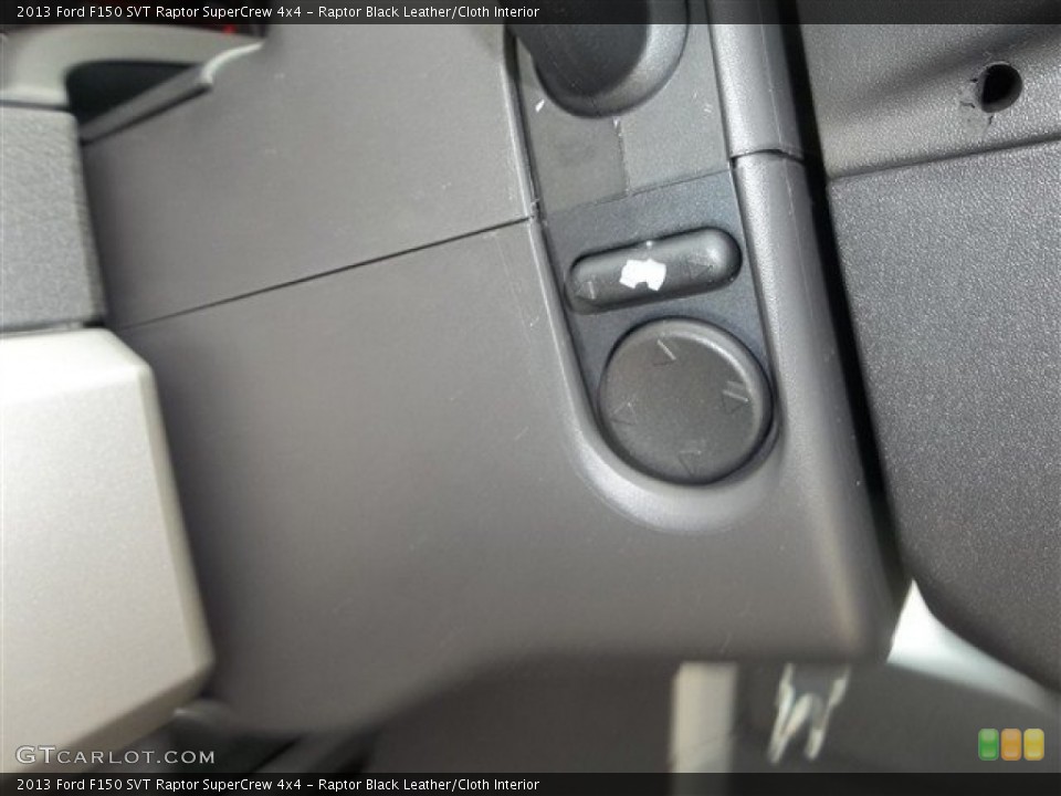Raptor Black Leather/Cloth Interior Controls for the 2013 Ford F150 SVT Raptor SuperCrew 4x4 #71990436