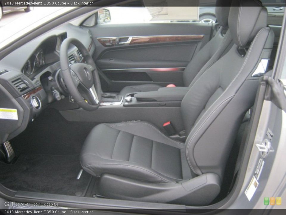 Black Interior Photo for the 2013 Mercedes-Benz E 350 Coupe #71990510