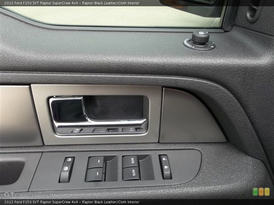 Raptor Black Leather/Cloth Interior Controls for the 2013 Ford F150 SVT Raptor SuperCrew 4x4 #71990526