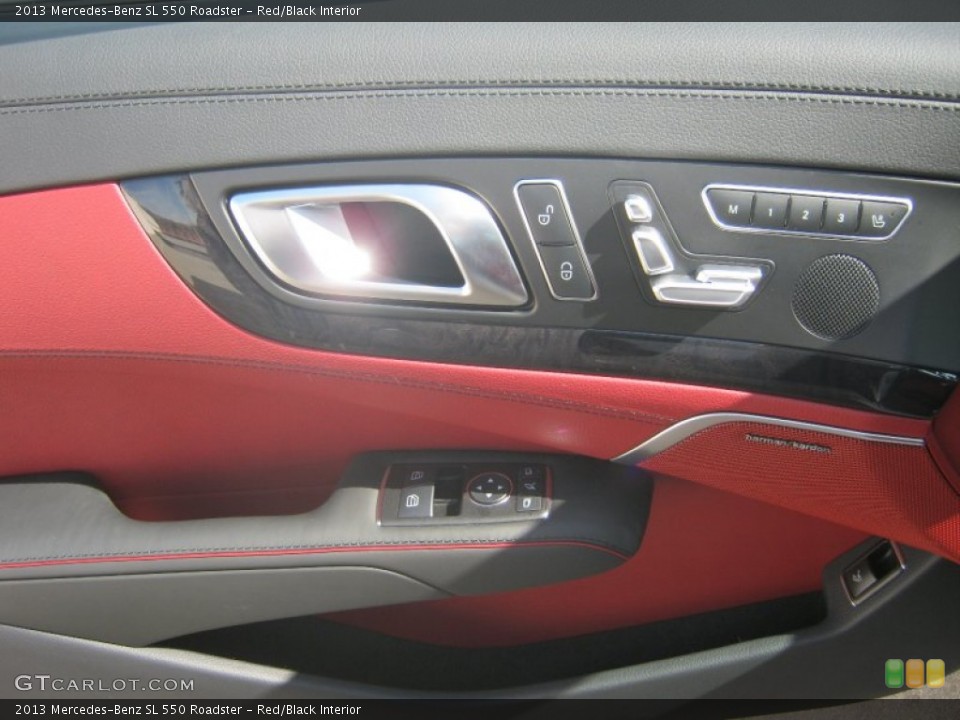 Red/Black Interior Door Panel for the 2013 Mercedes-Benz SL 550 Roadster #71991072