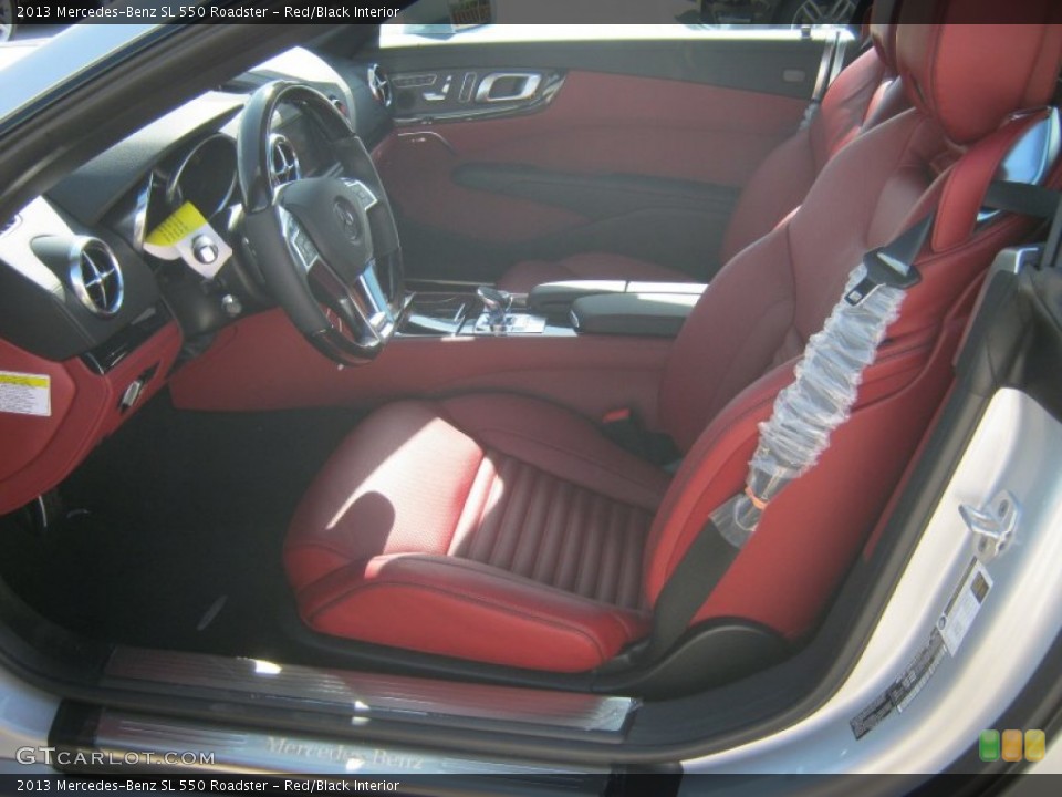 Red/Black Interior Photo for the 2013 Mercedes-Benz SL 550 Roadster #71991093