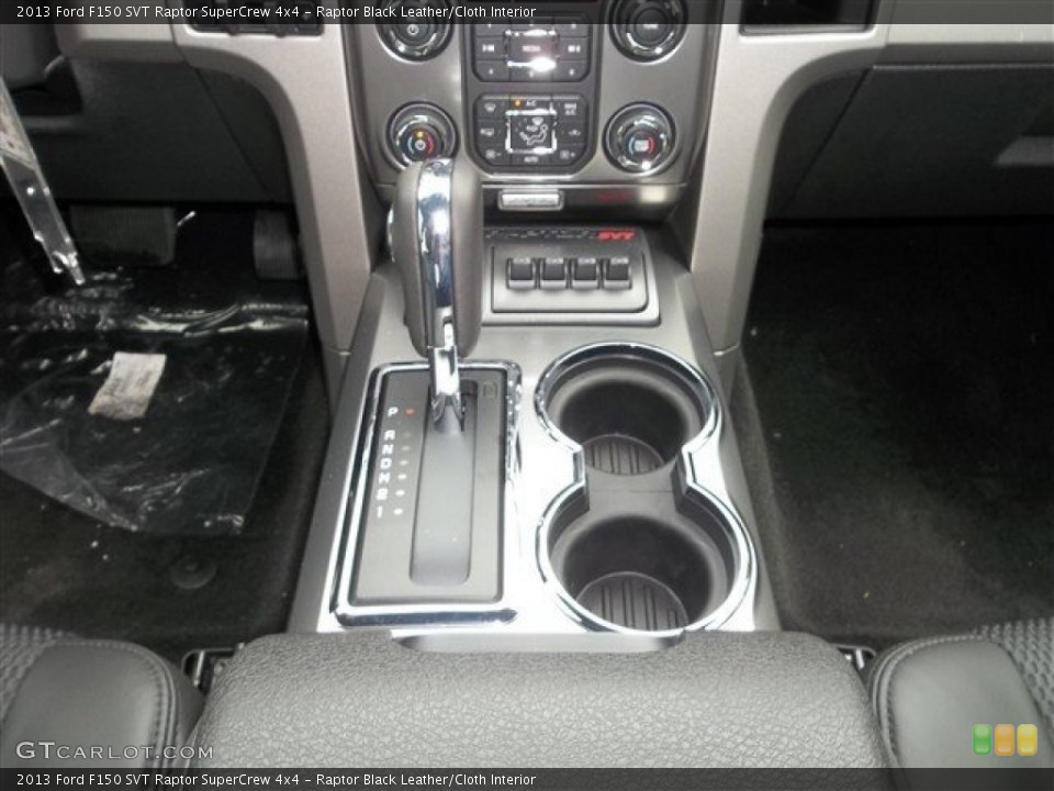 Raptor Black Leather/Cloth Interior Transmission for the 2013 Ford F150 SVT Raptor SuperCrew 4x4 #71991129