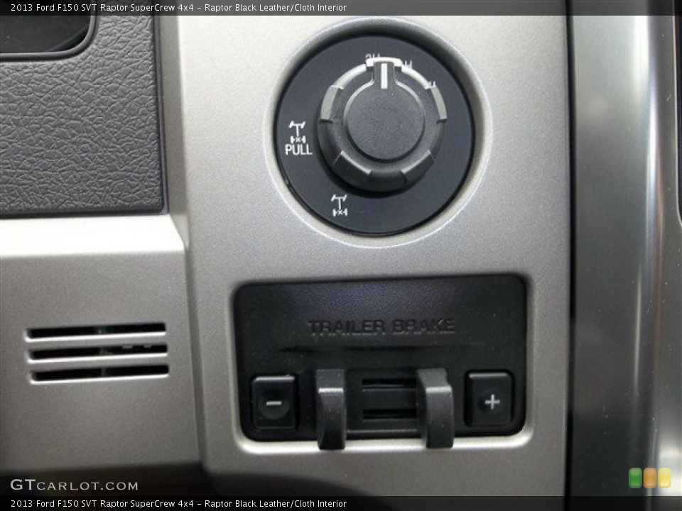 Raptor Black Leather/Cloth Interior Controls for the 2013 Ford F150 SVT Raptor SuperCrew 4x4 #71991234