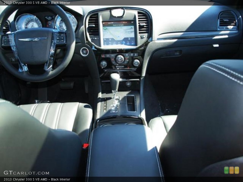 Black Interior Dashboard for the 2013 Chrysler 300 S V8 AWD #71993595