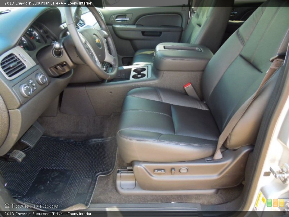 Ebony Interior Photo for the 2013 Chevrolet Suburban LT 4x4 #71993904