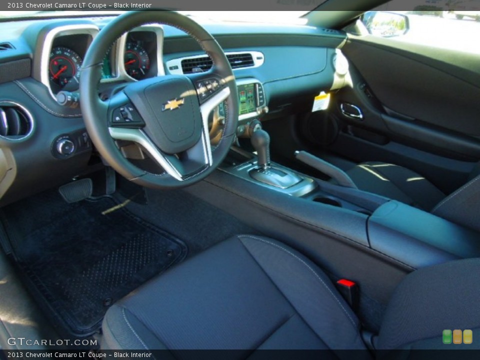 Black Interior Prime Interior for the 2013 Chevrolet Camaro LT Coupe #71997721