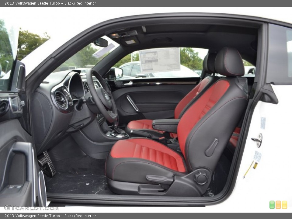Black/Red Interior Prime Interior for the 2013 Volkswagen Beetle Turbo #71998167