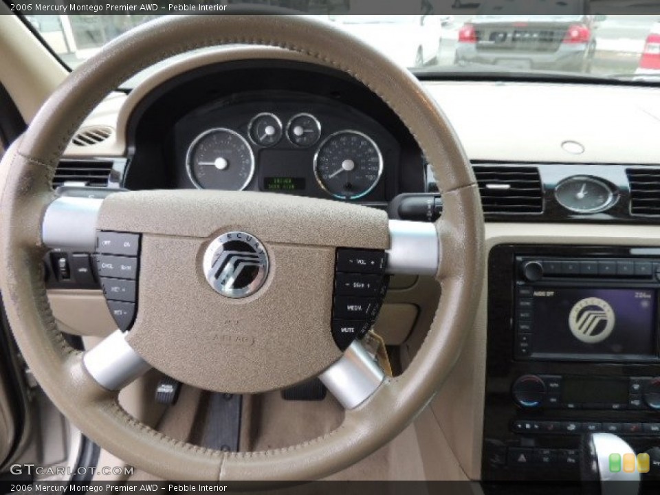 Pebble Interior Steering Wheel for the 2006 Mercury Montego Premier AWD #71999582