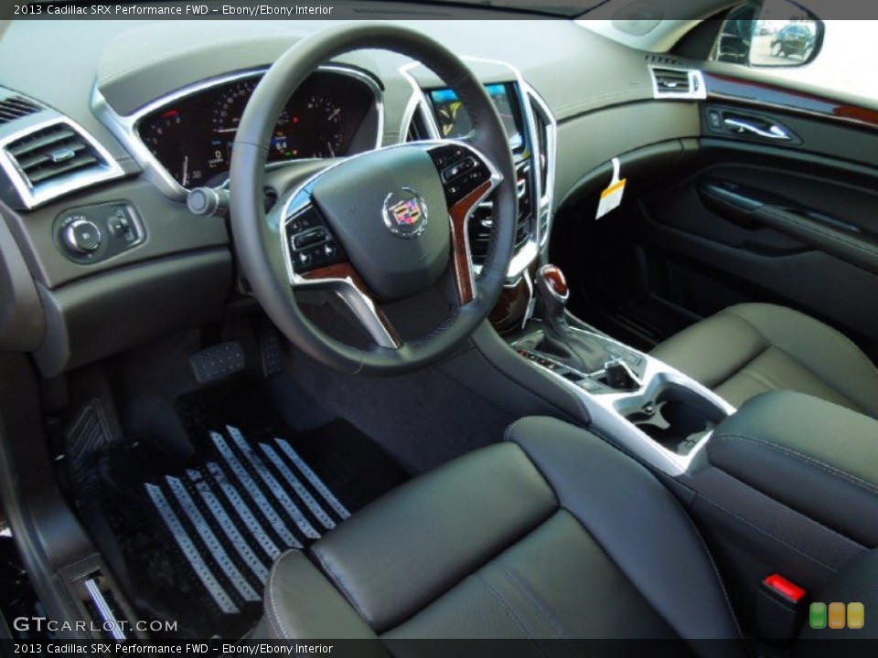 Ebony/Ebony Interior Prime Interior for the 2013 Cadillac SRX Performance FWD #71999778