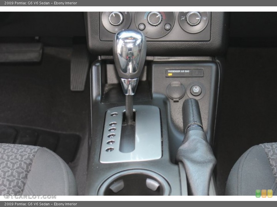 Ebony Interior Transmission for the 2009 Pontiac G6 V6 Sedan #72001548