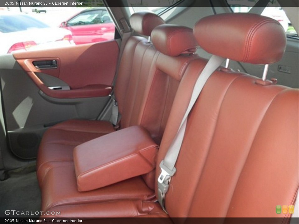 Cabernet Interior Rear Seat for the 2005 Nissan Murano SL #72001956