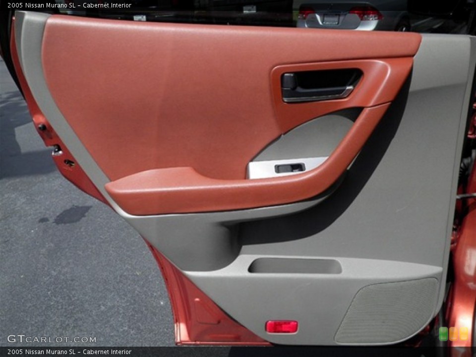 Cabernet Interior Door Panel for the 2005 Nissan Murano SL #72001977