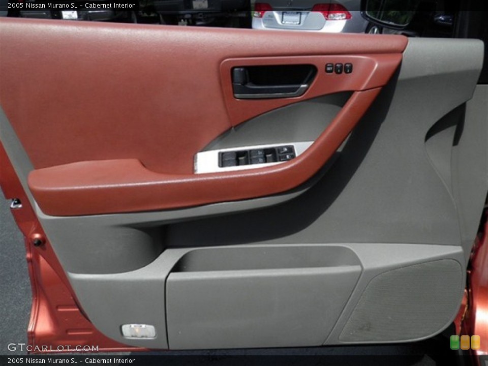 Cabernet Interior Door Panel for the 2005 Nissan Murano SL #72001997