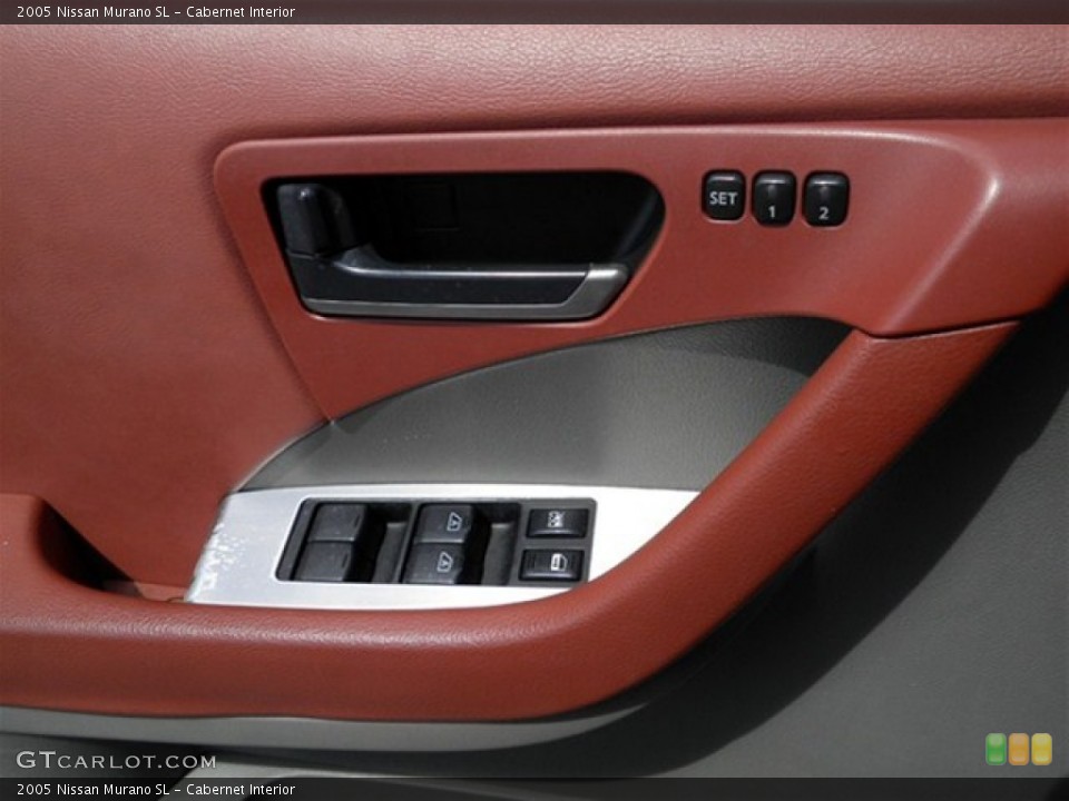 Cabernet Interior Controls for the 2005 Nissan Murano SL #72002019