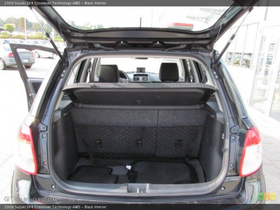 Black Interior Trunk for the 2009 Suzuki SX4 Crossover Technology AWD #72002031