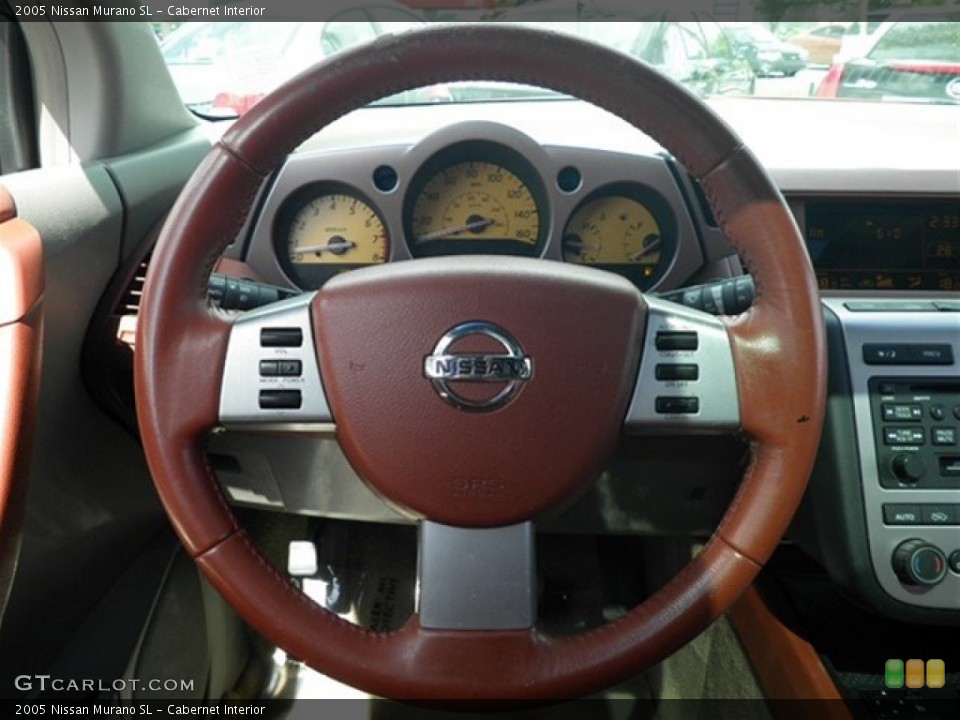 Cabernet Interior Steering Wheel for the 2005 Nissan Murano SL #72002164