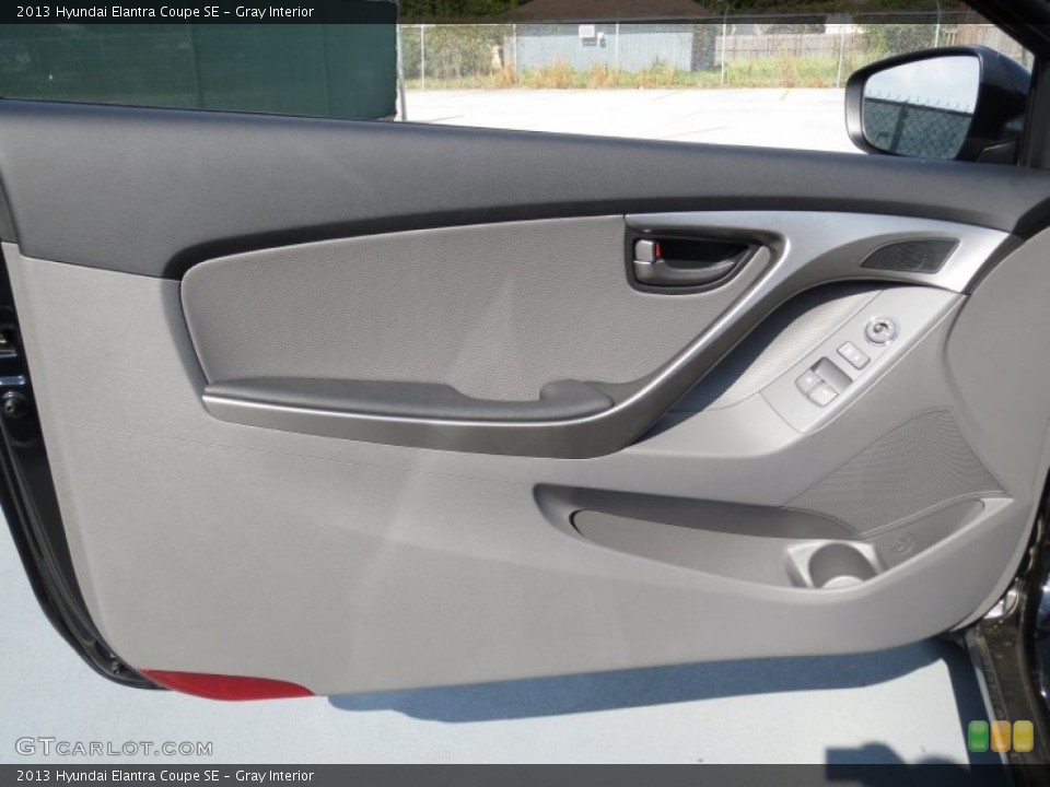 Gray Interior Door Panel for the 2013 Hyundai Elantra Coupe SE #72002205