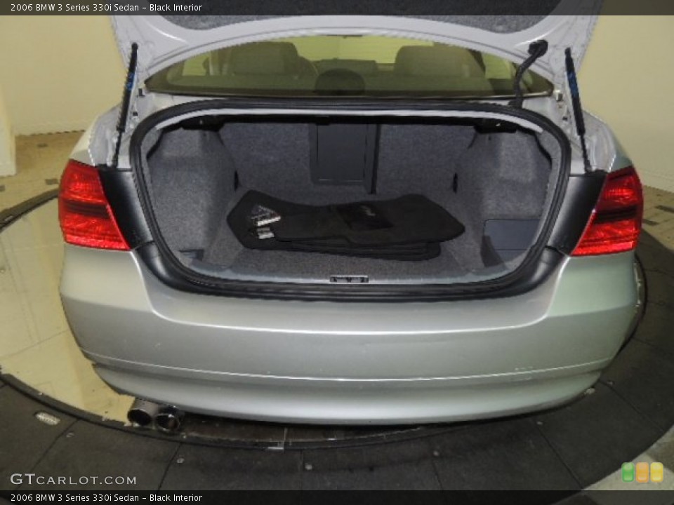 Black Interior Trunk for the 2006 BMW 3 Series 330i Sedan #72002349