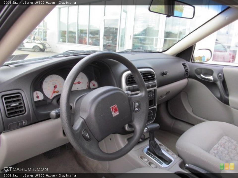 Gray Interior Photo for the 2003 Saturn L Series LW300 Wagon #72005034