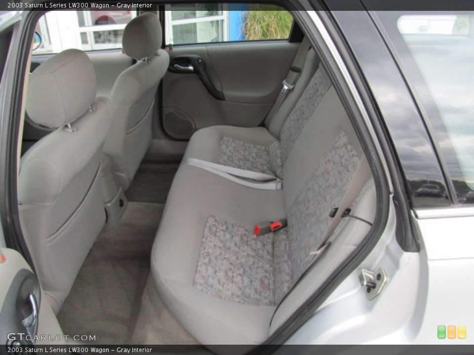 Gray Interior Rear Seat for the 2003 Saturn L Series LW300 Wagon #72005142