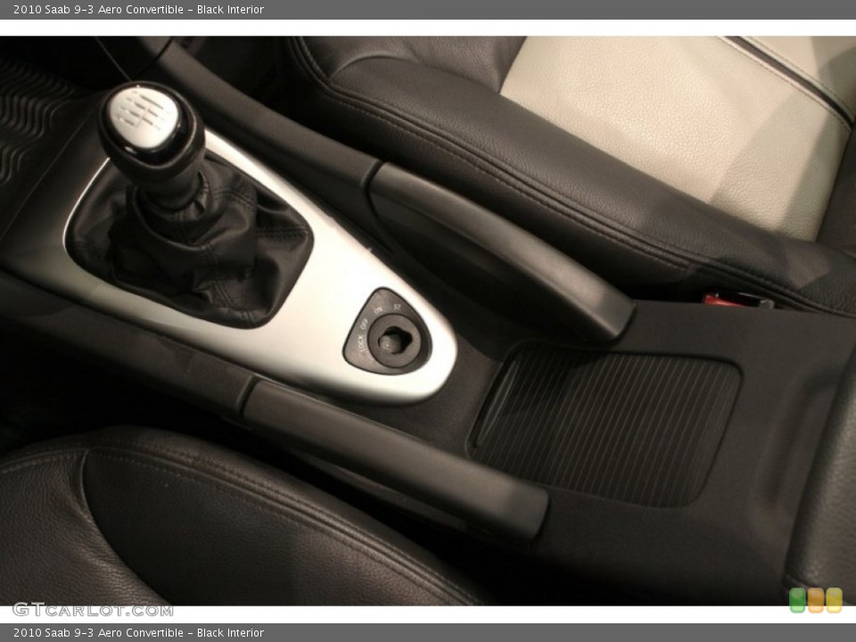 Black Interior Transmission for the 2010 Saab 9-3 Aero Convertible #72009996