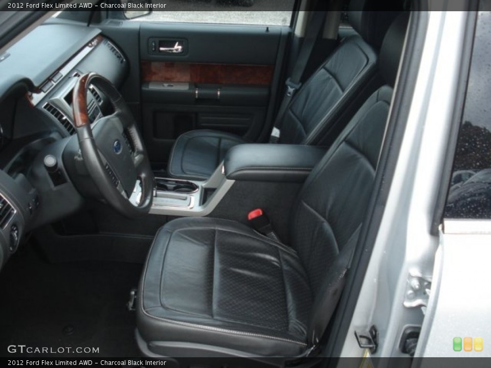 Charcoal Black Interior Photo for the 2012 Ford Flex Limited AWD #72011607